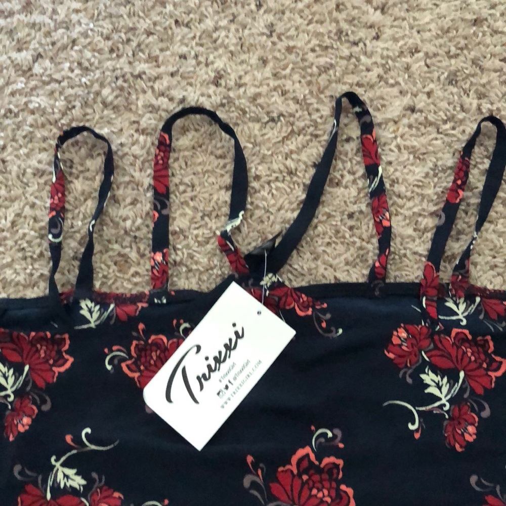 Floral Off the Shoulder Mini - Picture 4 of 6